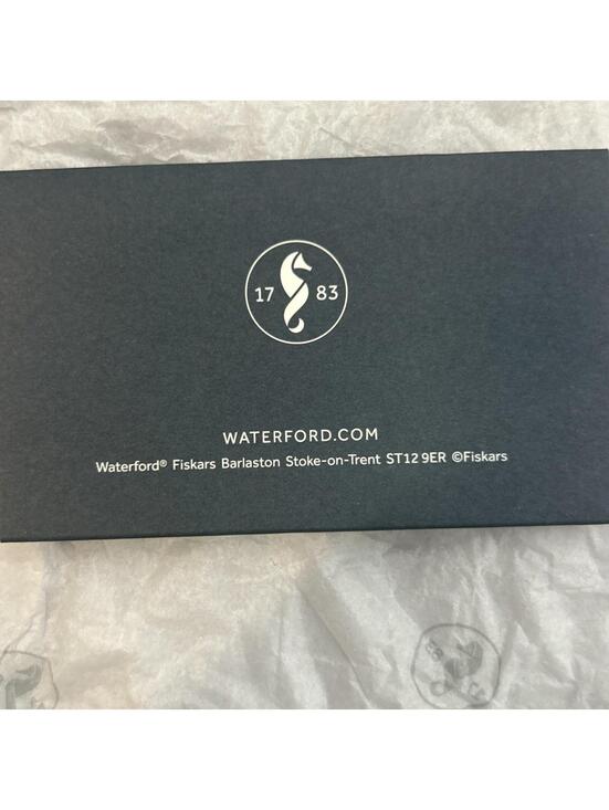 $110 WATERFORD 1077826 SNOWSTAR Crystal Ornament 2025 NIB main image 3